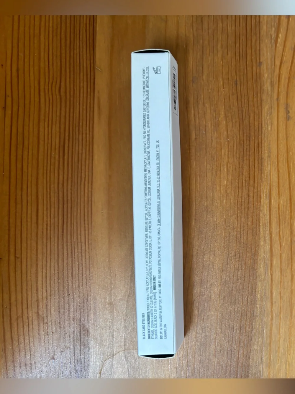Black waterproof eyeliner